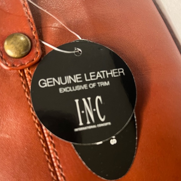 Leather brown boots 
Size: 9.0 - Picture 6 of 7